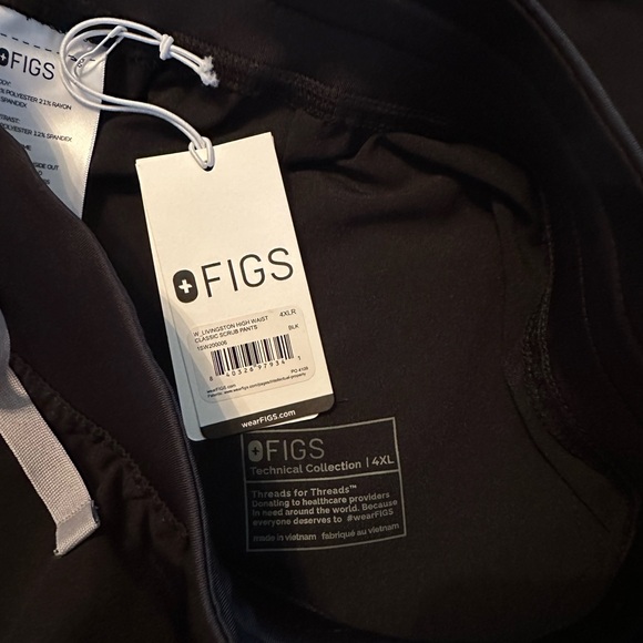 *NWT* FIGS: LIVINGSTON Basic Scrub Pant (Women’s Plus 4x) - Picture 5 of 6